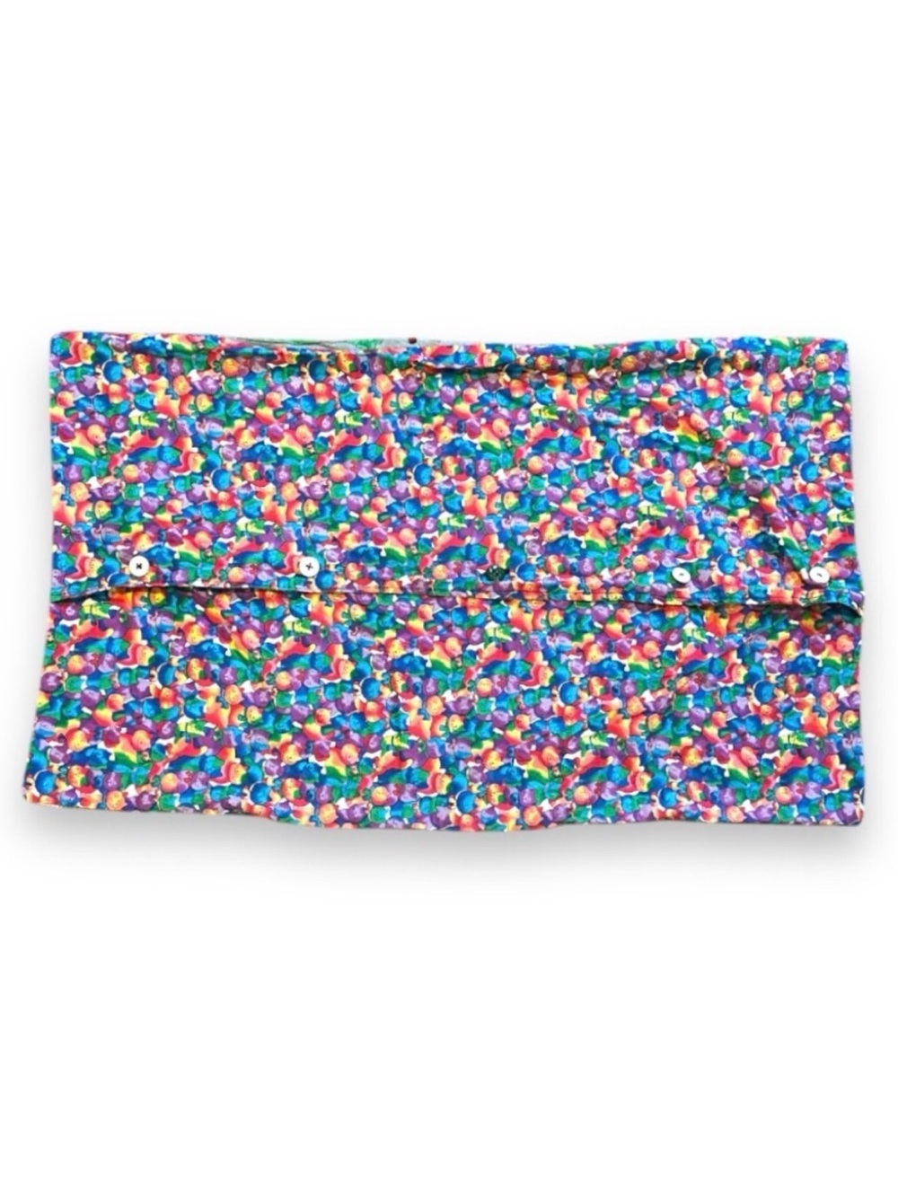 Vintage Handmade Cat Car Racing Pillow Sham Kidcore Novelty Dopamine Bright